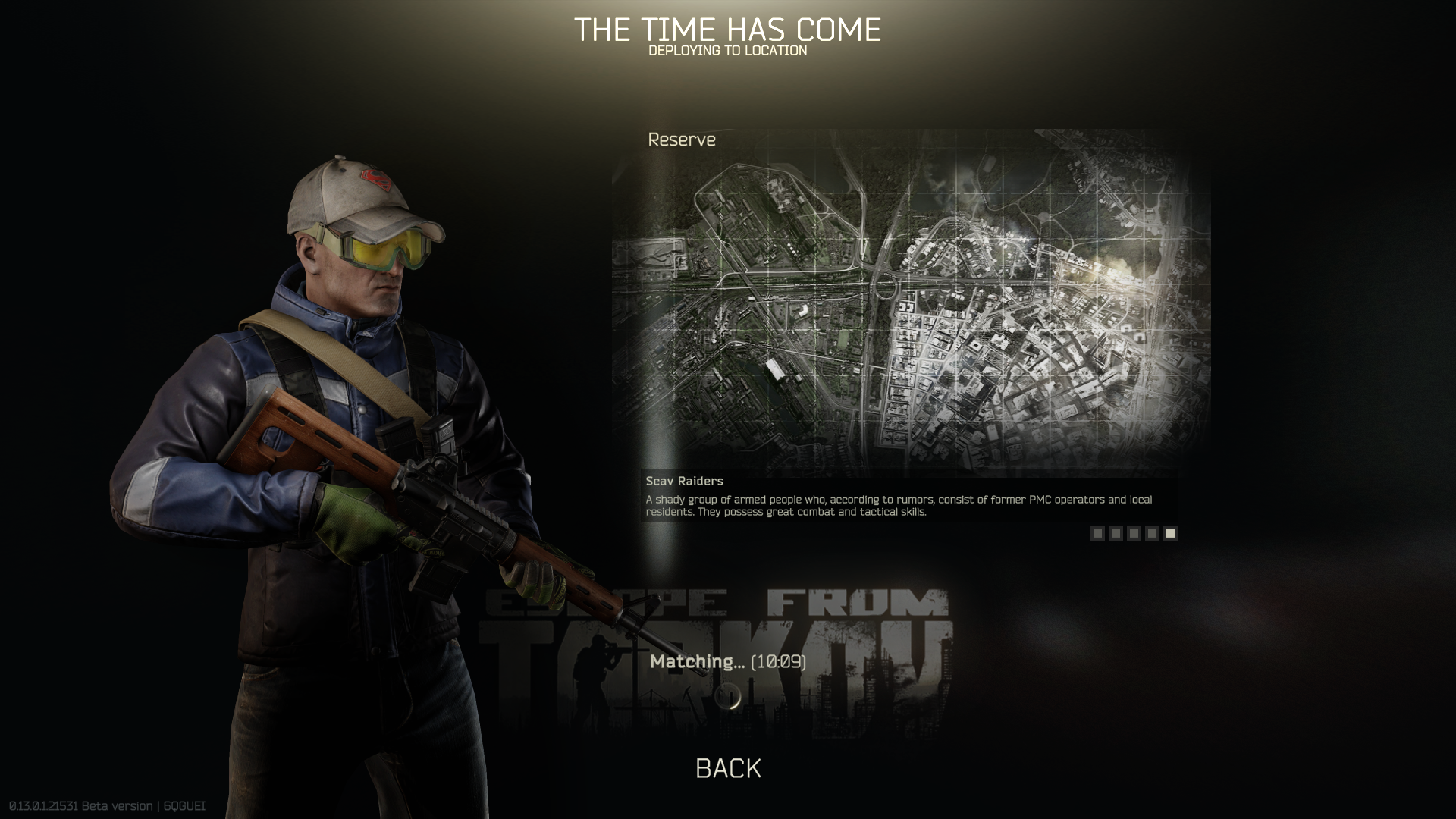 Tarkov Scav Matching Forever