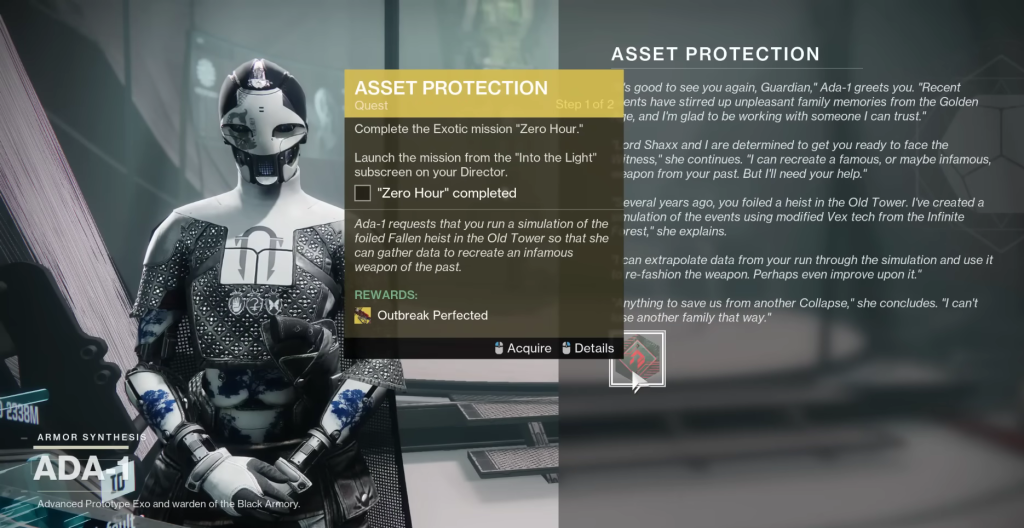 Asset Protection Destiny 2