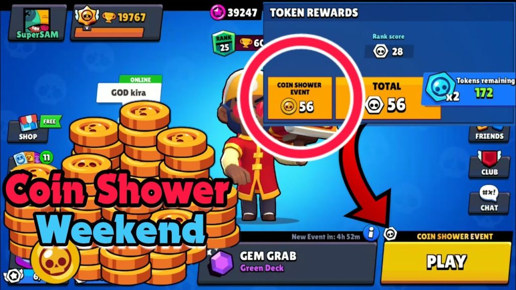 Brawl Stars Coin Shower